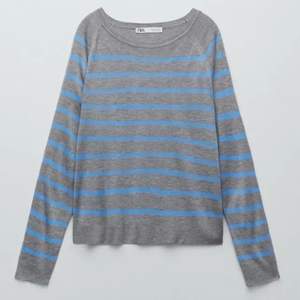 Säljer denna fina tröja från zara i stl M, aldrig använd. Kan mötas upp i stockholm eller frakta!💙 (skriv för bilder)