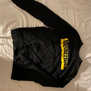 Zara tröja - Sweatshirt från zara med texten learned. Storleken är S/38 flr herr, men passar även tjejer perfekt. (För liten för mig, 178 cm 65 kg)