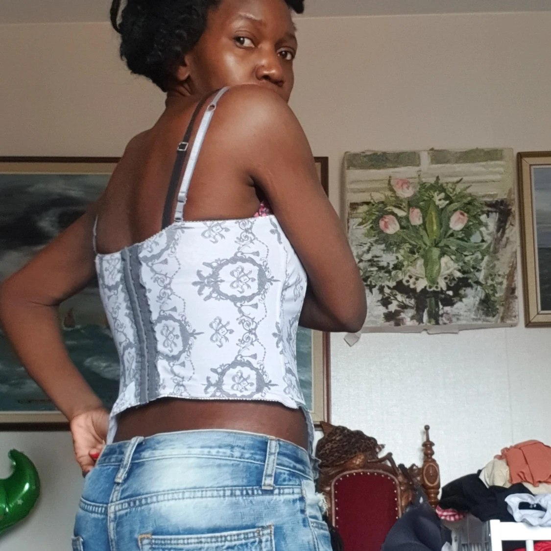 Fin korsett topps  - 91