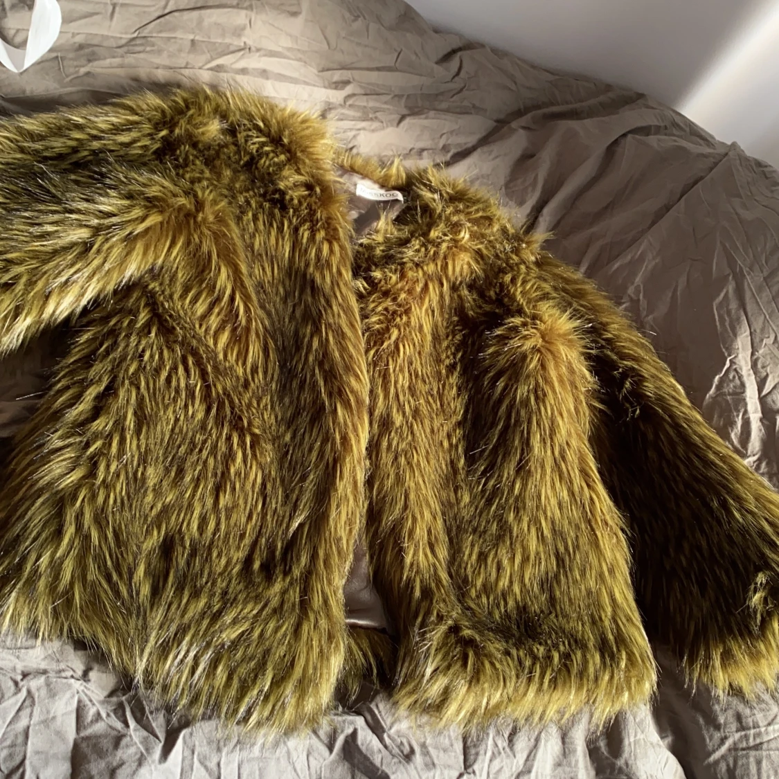 Grön pälsjacka från chiquelle - 91