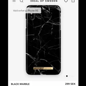 iPhone X skal från ideal of sweden, jättefint skal i nyskick! Köpt för 400