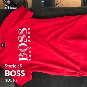 Boss t-shirt st S - Bästa skick, st S, säljer för 300kr ordinarie pris 850kr