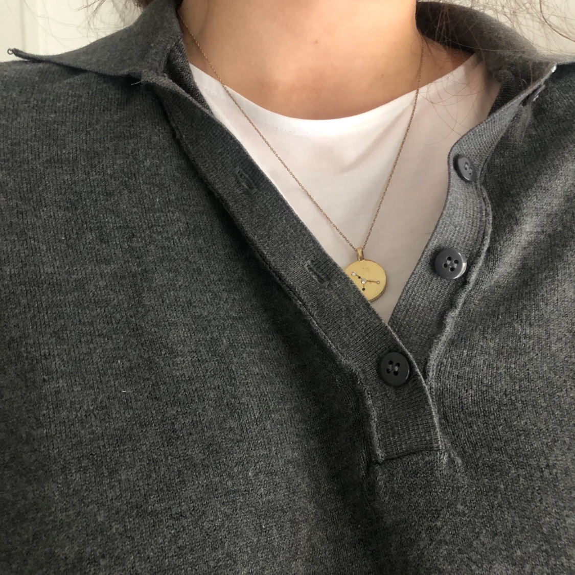 Tröja med knappar - 90