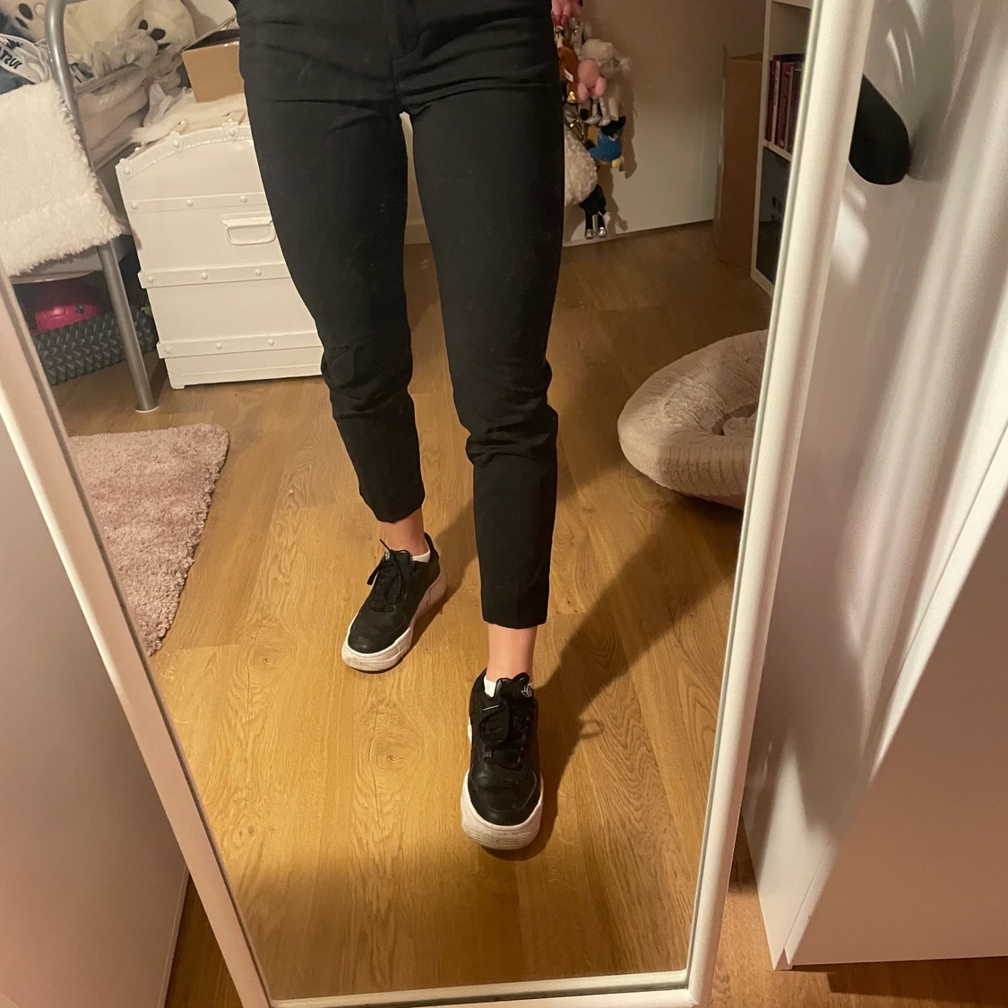 Svarta Kostymbyxor  - 90