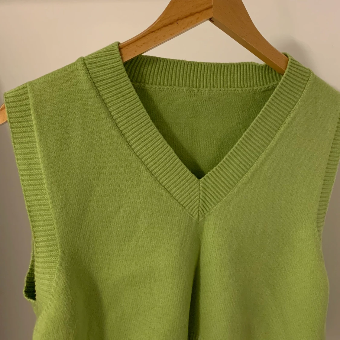 Cropped Stickad Väst  - 91