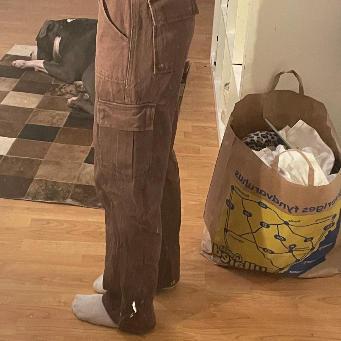 Cargo jeans från amazon stl s - 90