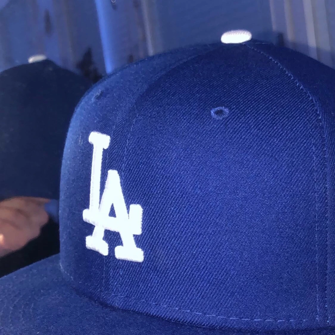Blå LA keps - 90