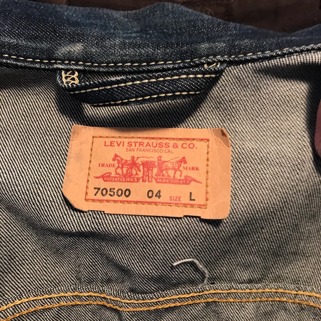Levis jeans jacka  - 91