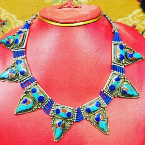 Afghan handmade vintage necklace  - Aghan handmade necklace, beautiful vintage necklace.. free delivery, payment through PayPal .. kindly text me for more info.. 