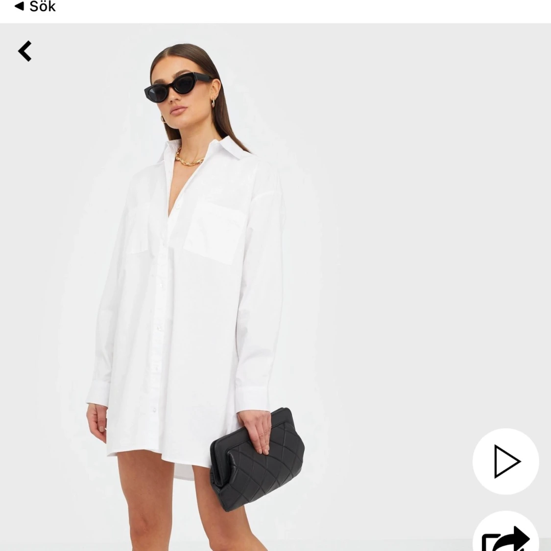 Overzide skjorta  - 90