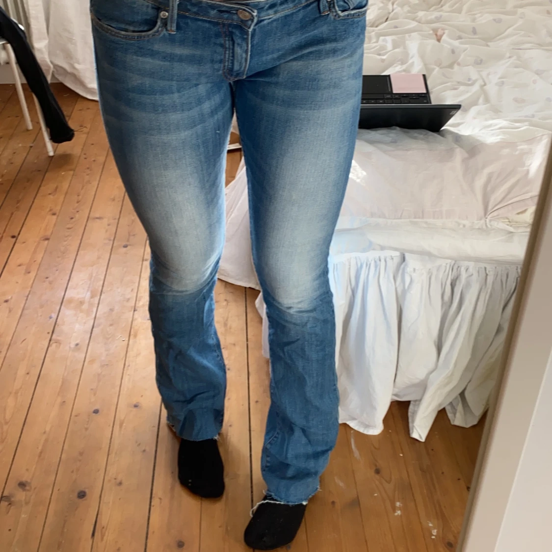 Jeans bootcut lowrise