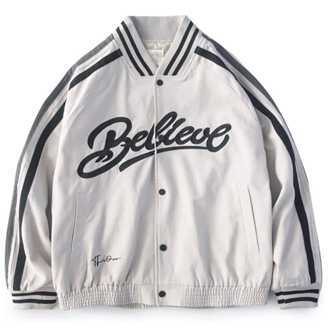 White Baseball Jacket