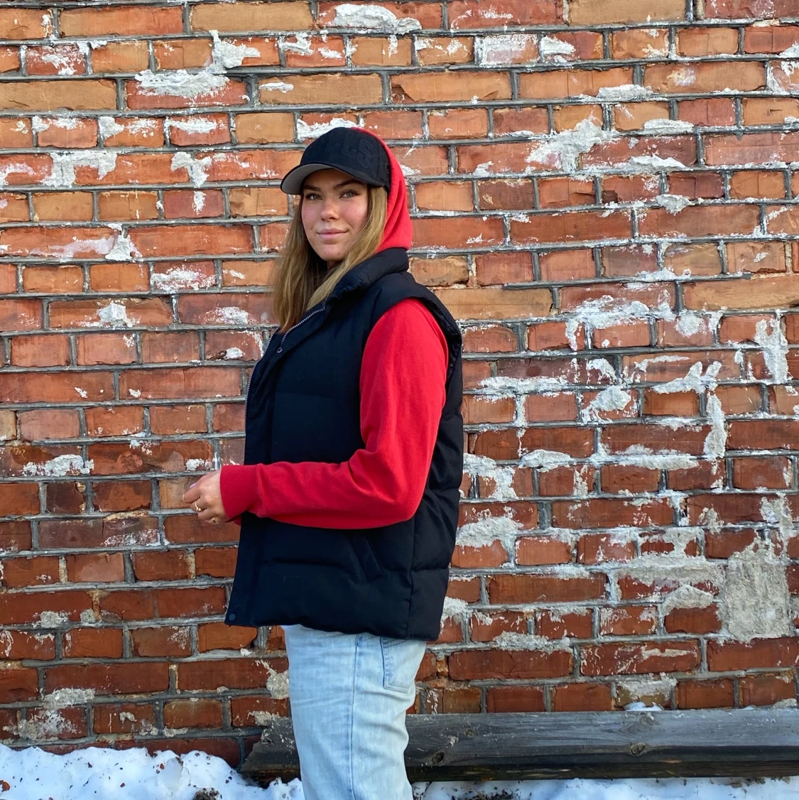 Trendig dunväst - 90