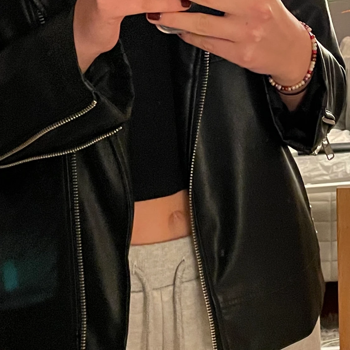 ”Skinnjacka” från Monki, storlek M - 91