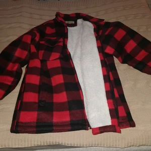 Skjortjacka  - Använd 2 ggr. Varm och gosig, Strl L