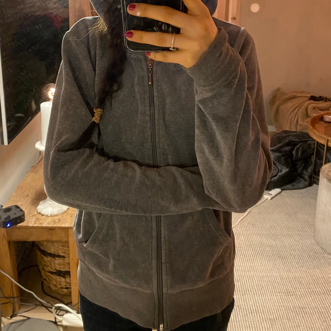 basic liten hoodie - 90