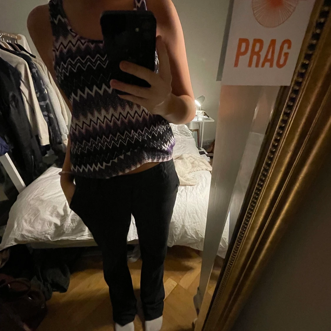 Missoniliknande linne - 90