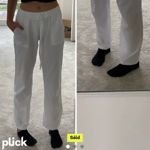 Linnebyxor  - Superfina linnebyxor som jag köpte har på Plick men som va för korta vilket var synd men dom är i bra skick och sköna❤️