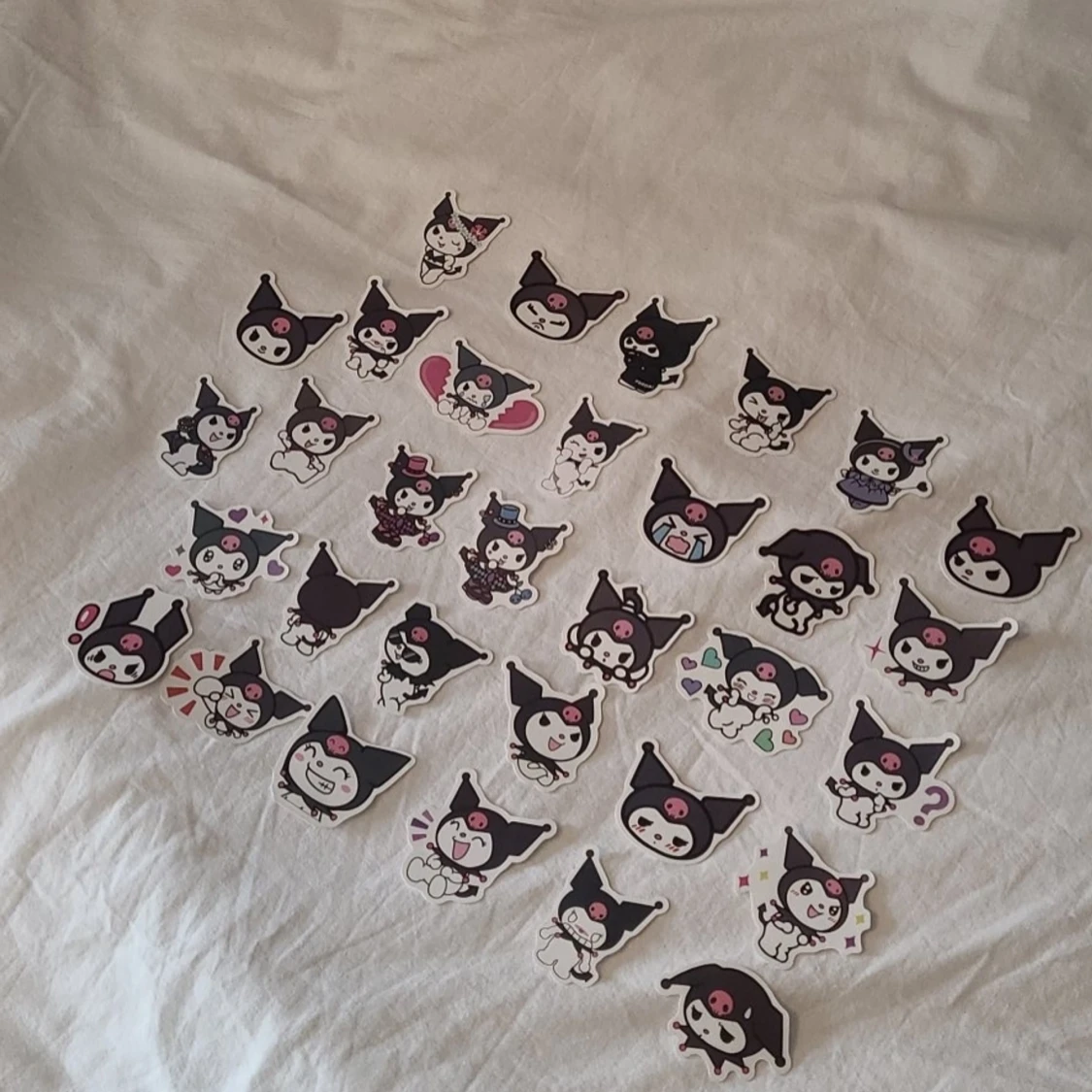 Kuromi stickers!!