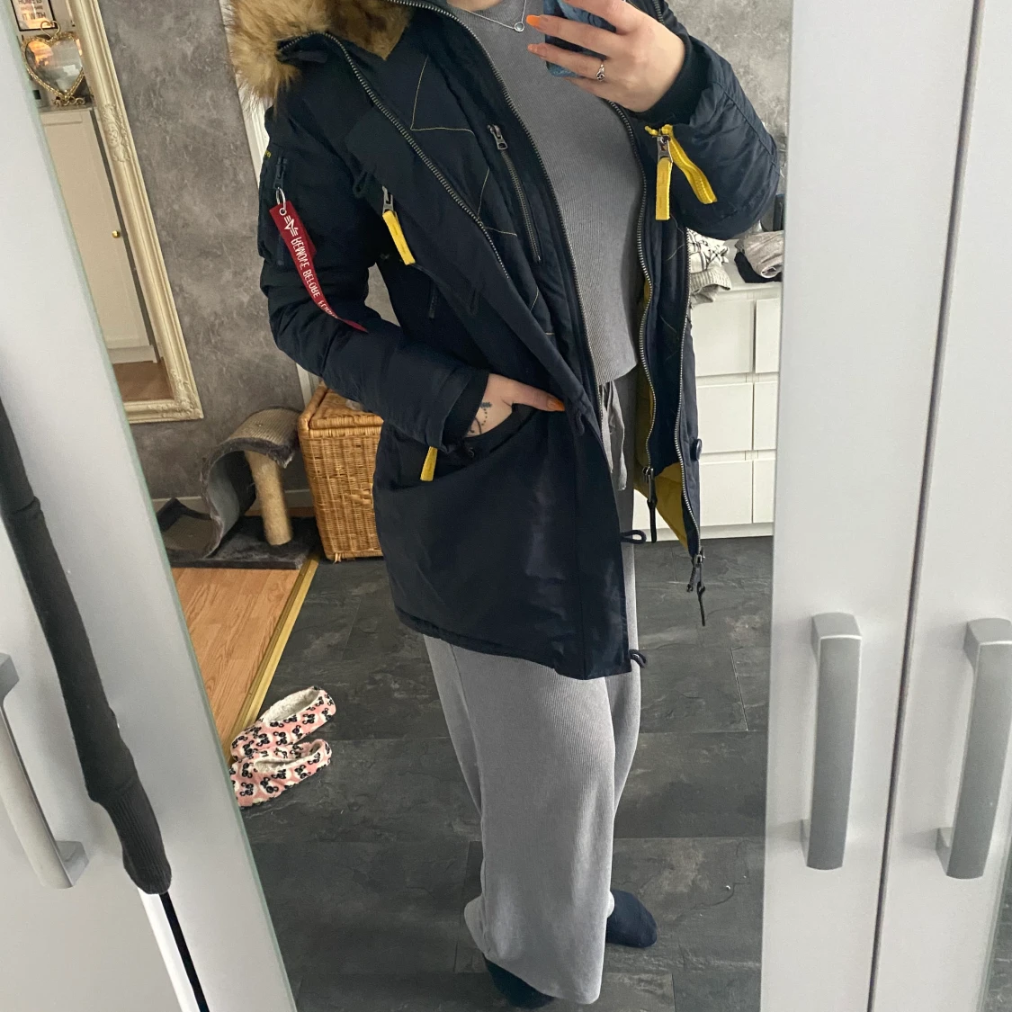 Vinter jacka från alpha industries  - 90