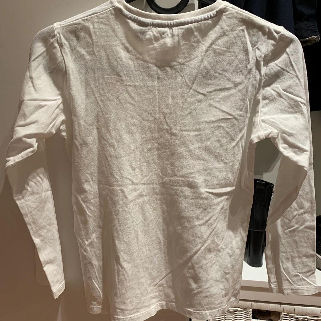 Gant långärmad topp, nyskick vit - 91