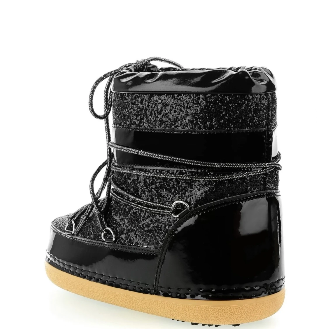 Glittriga vinter skor 