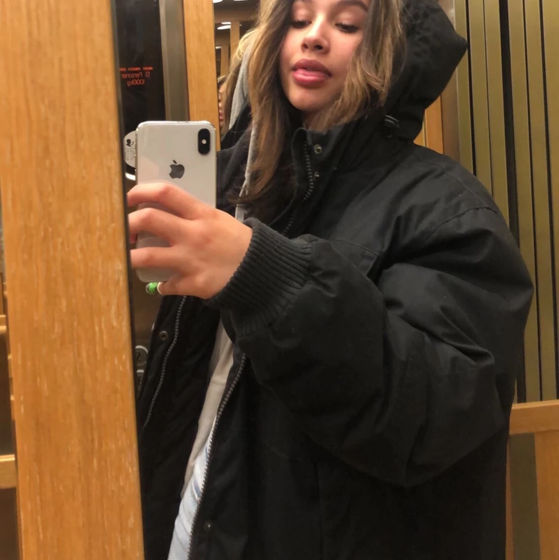 Svart Vinterjacka - 90