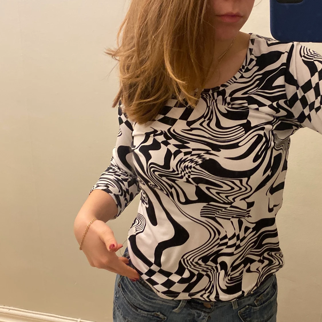 Tröja mönstrad  - 90