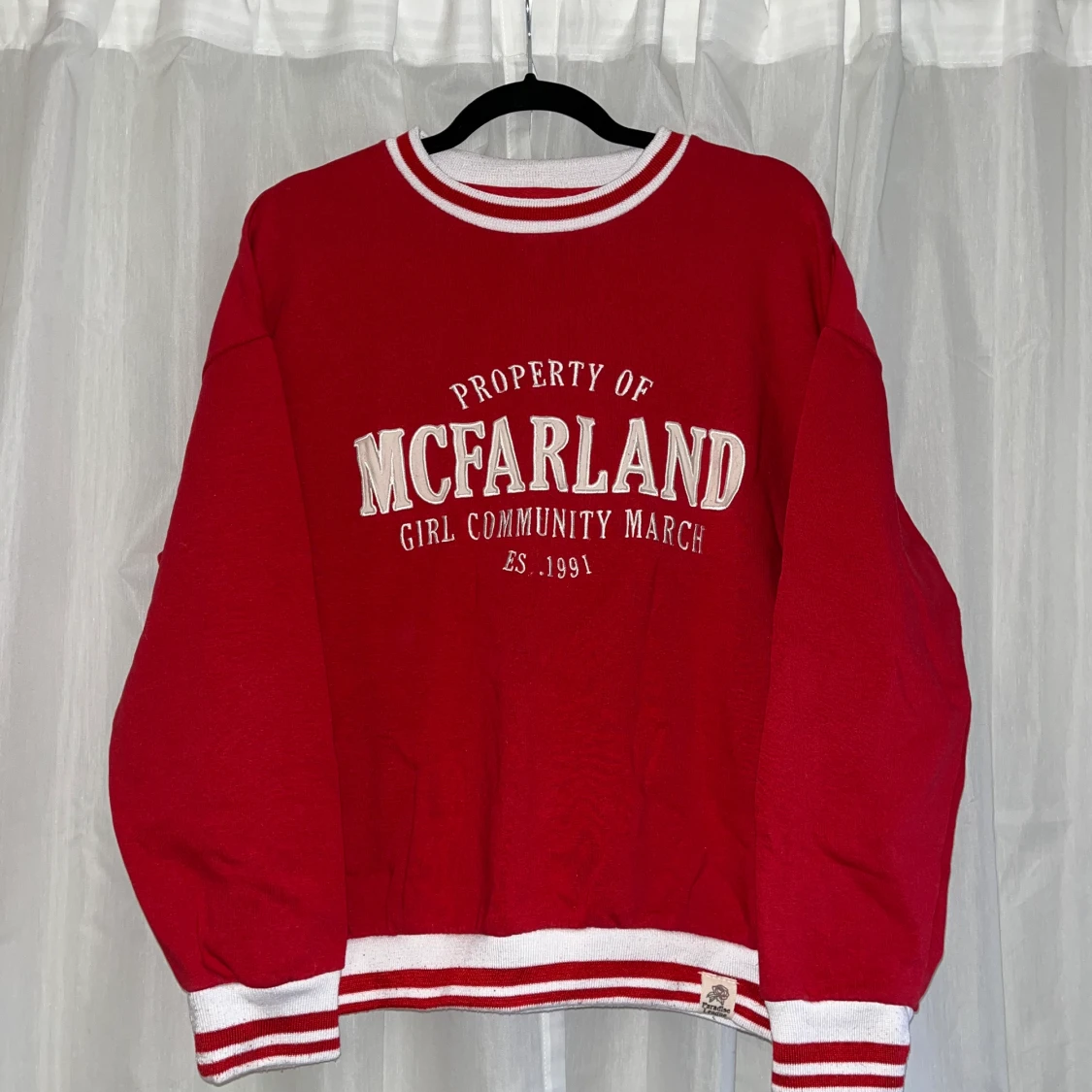 Sweatshirt i storlek S