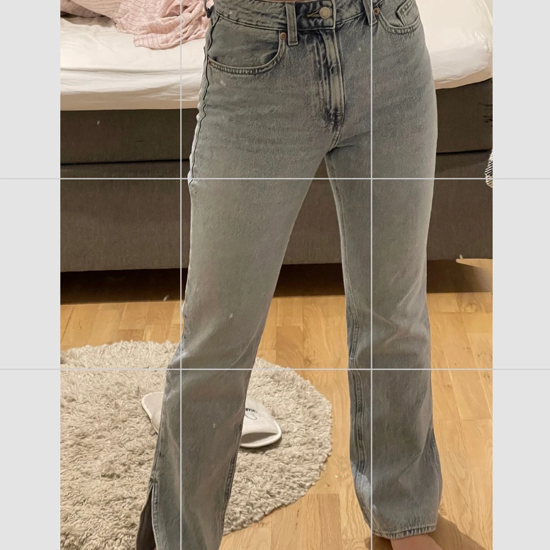 Jeans med slits - 91