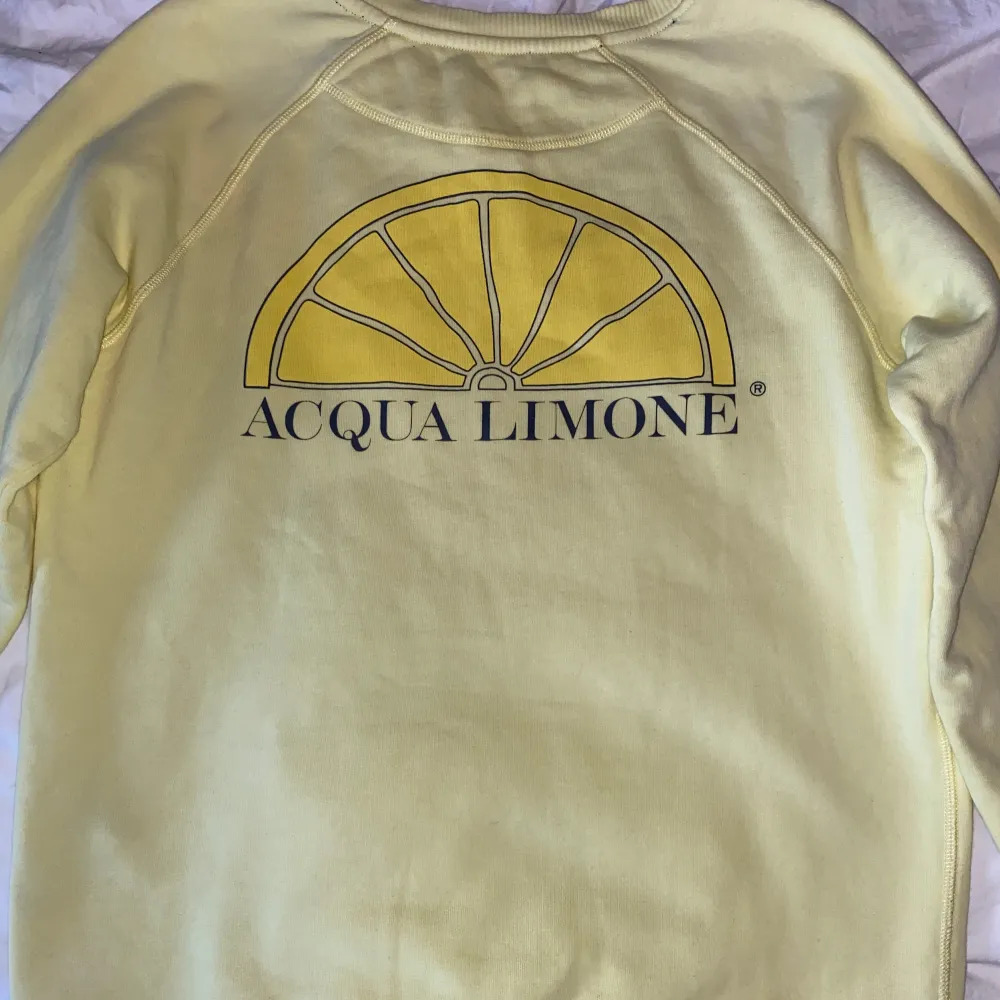 Säljer nu min aqua limone tröja. Använd fåtal gånger så den är som ny. Ny pris 999kr. Säljer för 650kr. Pris kan diskuteras. Storlek M. Skriv för fler bilder🤍 Köparen står för frakten🤍. Neuletakit & Villapaidat.