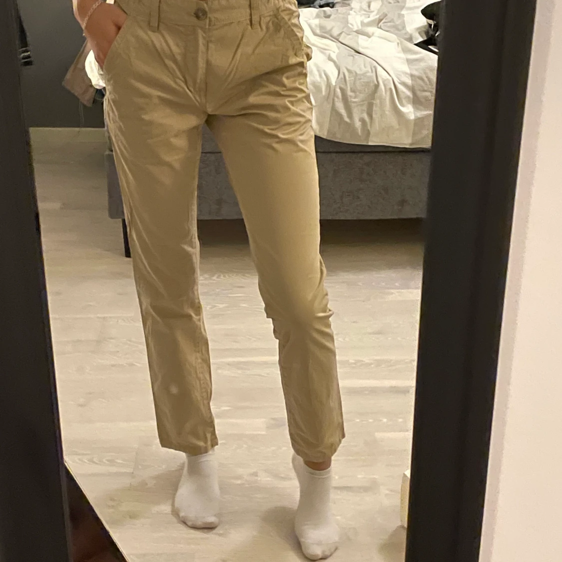 Beiga byxor oanvända - 90