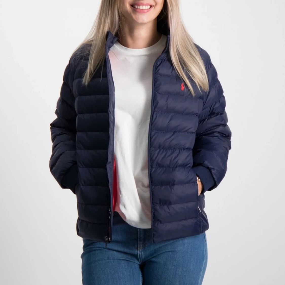 Polo Ralph lauren jacka med luva  - 90