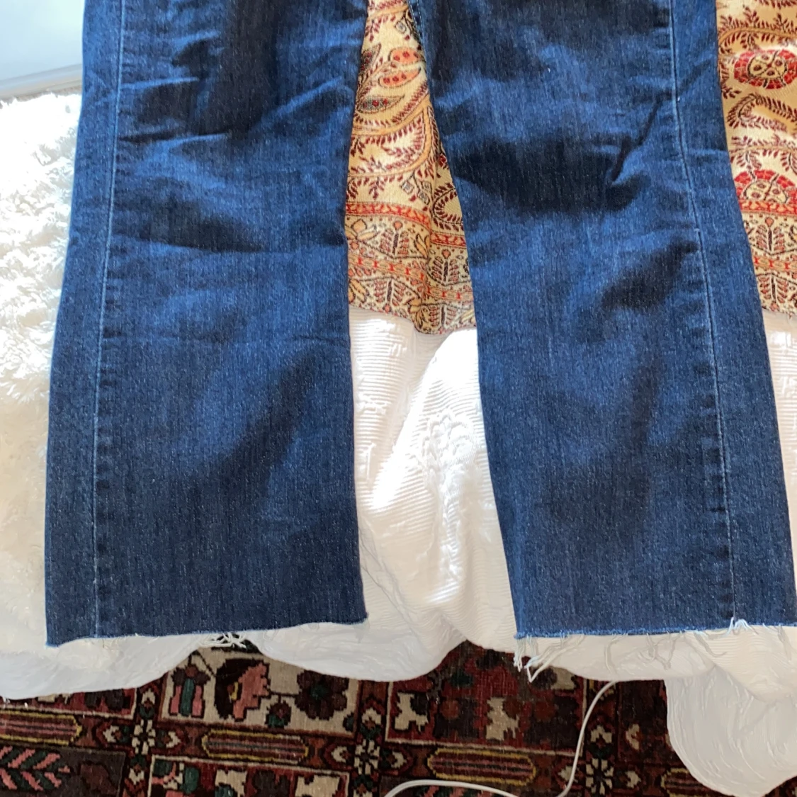 Lågmidjade Levis jeans från Beyond retro - 91