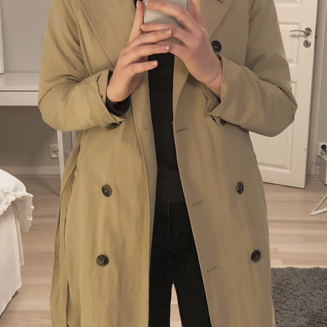 Beige kappa från Kappahl 