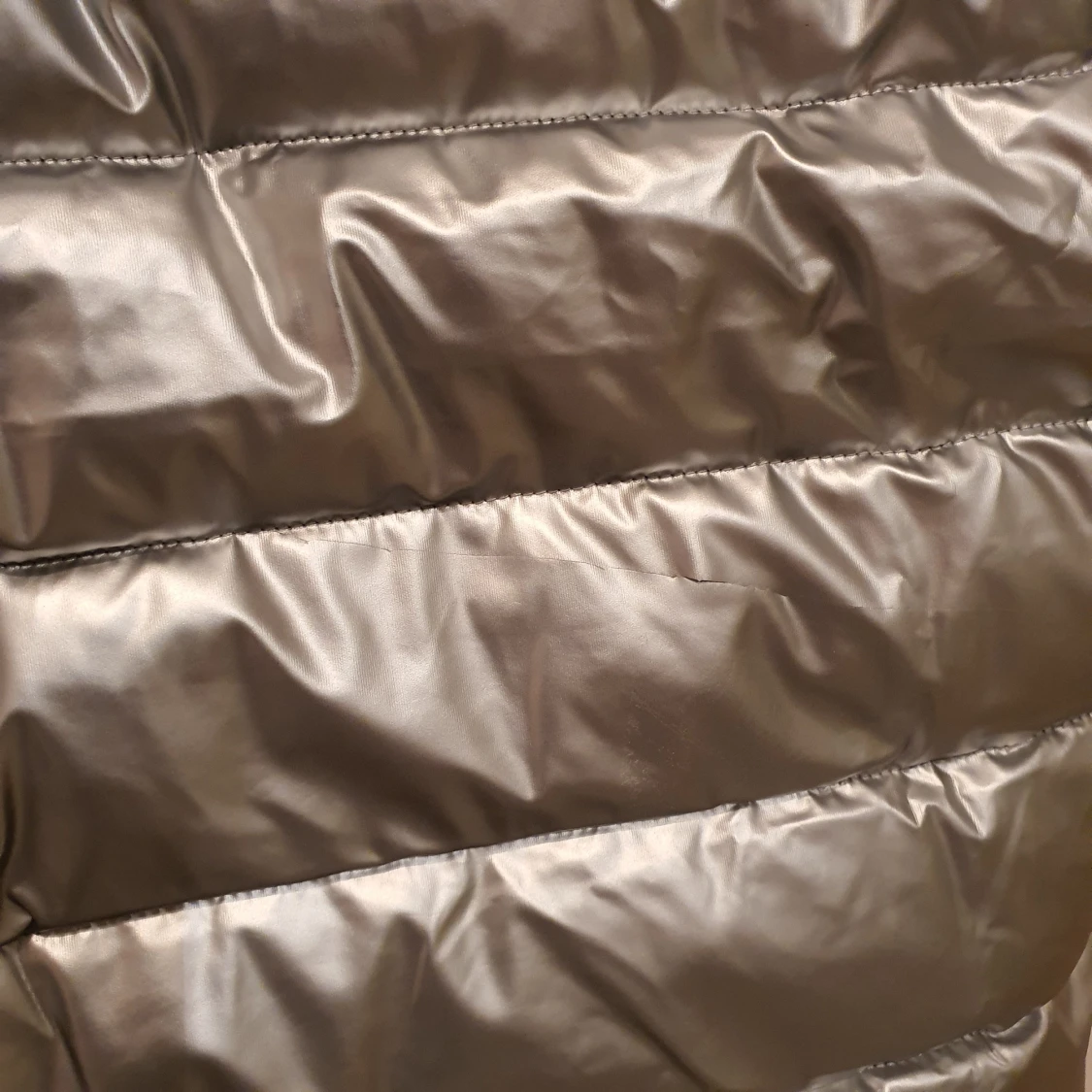 Silvergrå dunjacka, stl 160, Helt ny! - 91