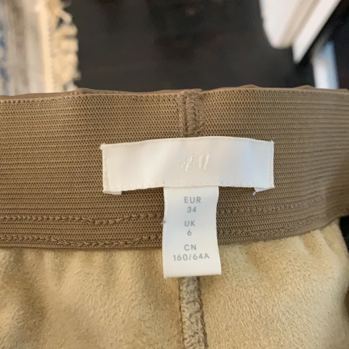 bruna skinbyxor  - 91