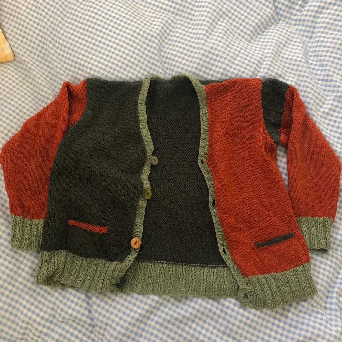 Stickad cardigan  - 90