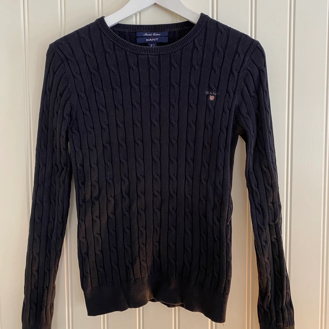 Gant Kabelstickad tröja