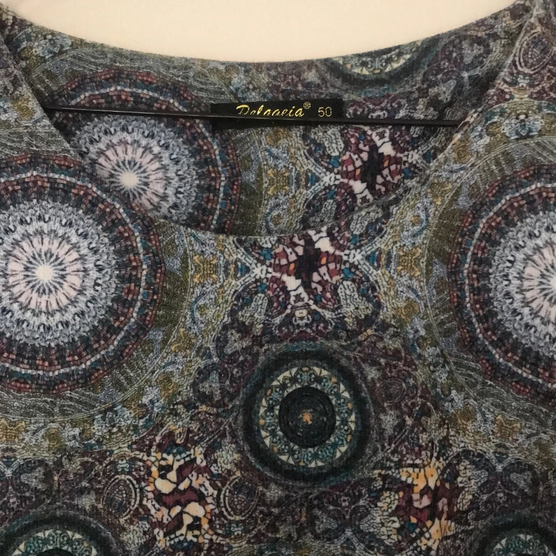 Gorgeous pattern midi dress - 91