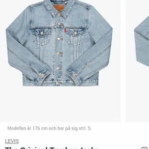 levis jeans jacka - jeans jacka som bara sitter i min garderob knappt använd, finns i umeå annars står man för frakten själv 
