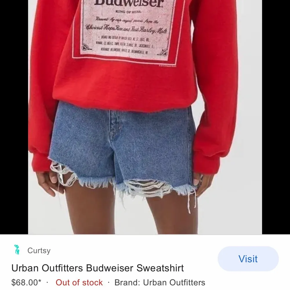 Superfin sweatshirt från urban outfitters!!! Bra skick o sitter oversized:) köparen står för frakten . Hoodies.