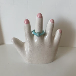 Turkos ring! - Turkos handgjord ring!