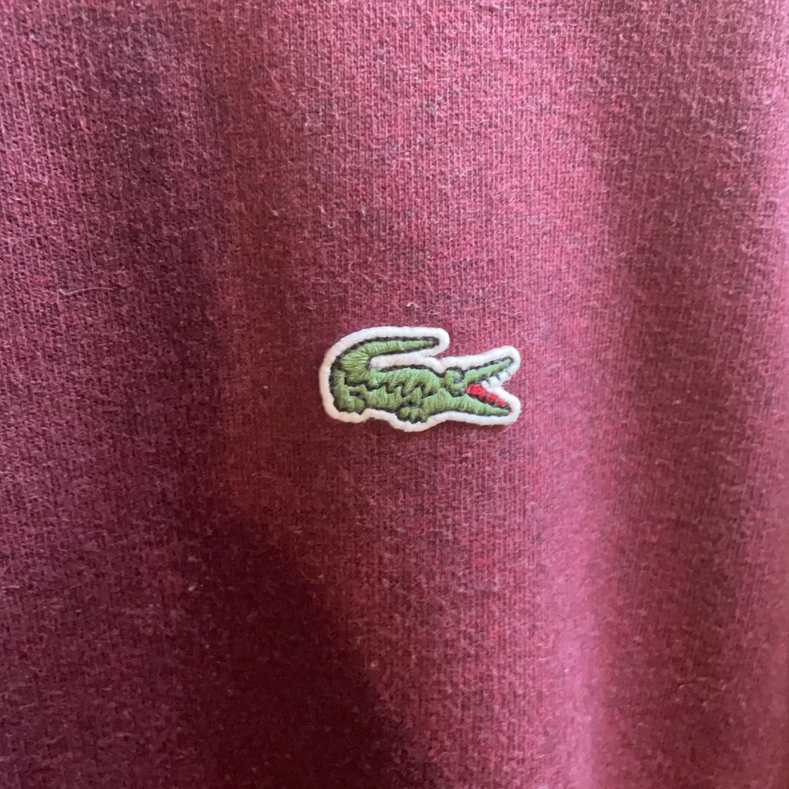 Lacoste sport burgundy sweatshirt (S) - 91