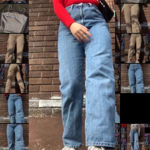 Rowe jeans från weekday! Jättefina och knappt använda, sälj endast för att jag inte gillar modellen!🥰💐🍃🌱✨🌿🌷🌵
