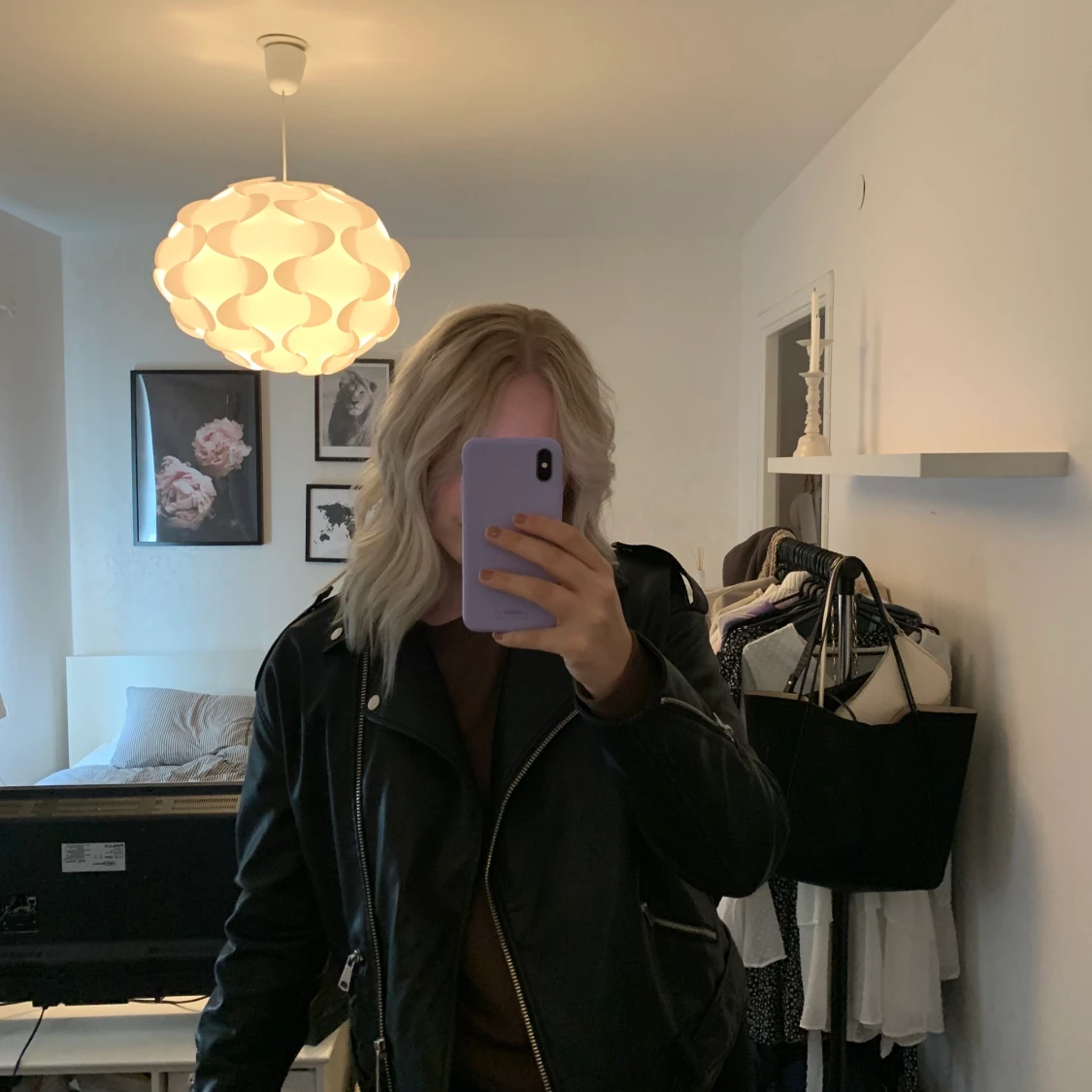 Skinnjacka - 90