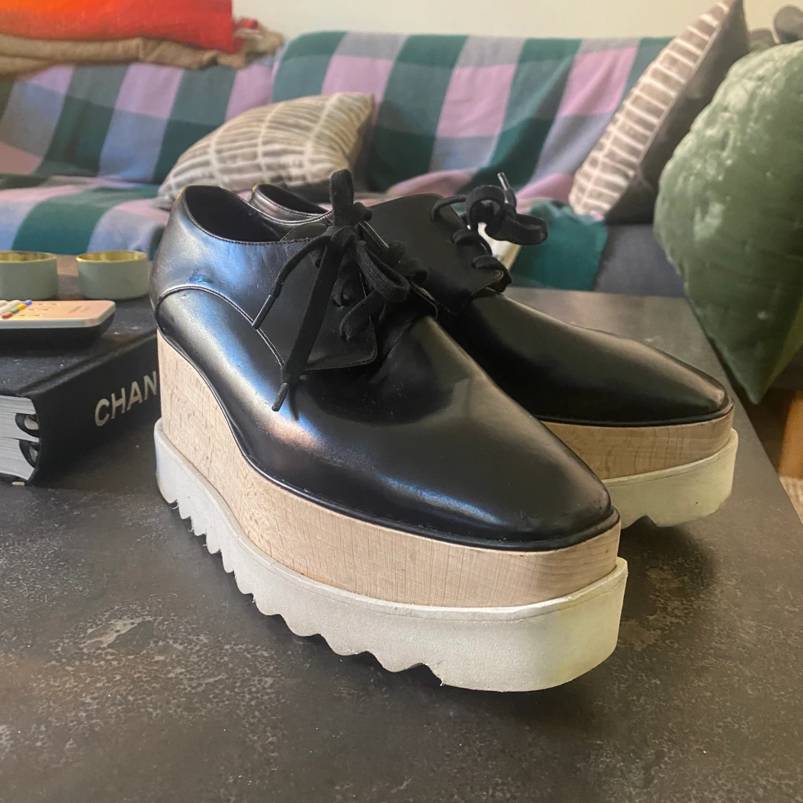 Stella McCartney platå skor