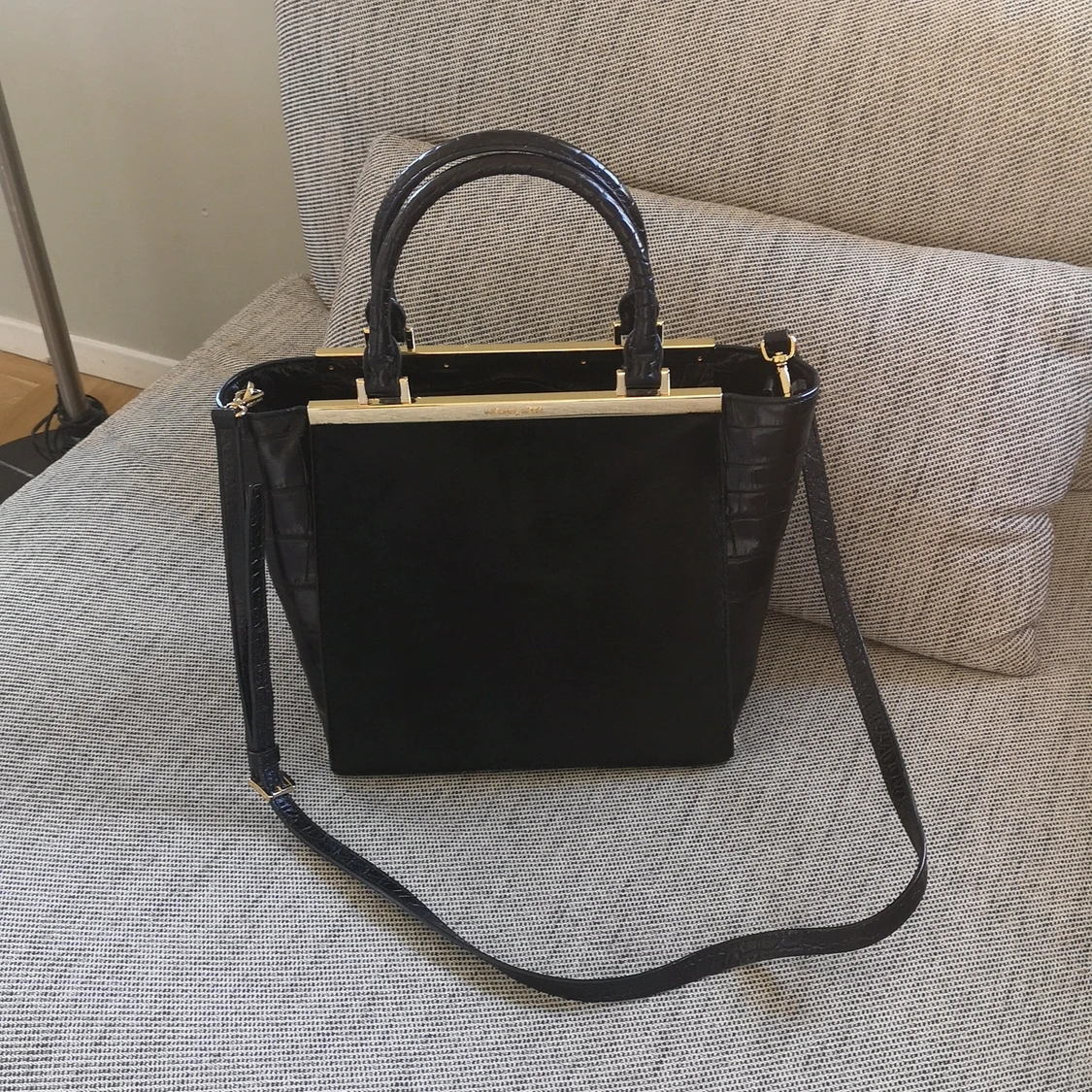 Otroligt fin äkta Michael Kors köpt i USA dustbag o kvitto finns fina detaljer!  - 90