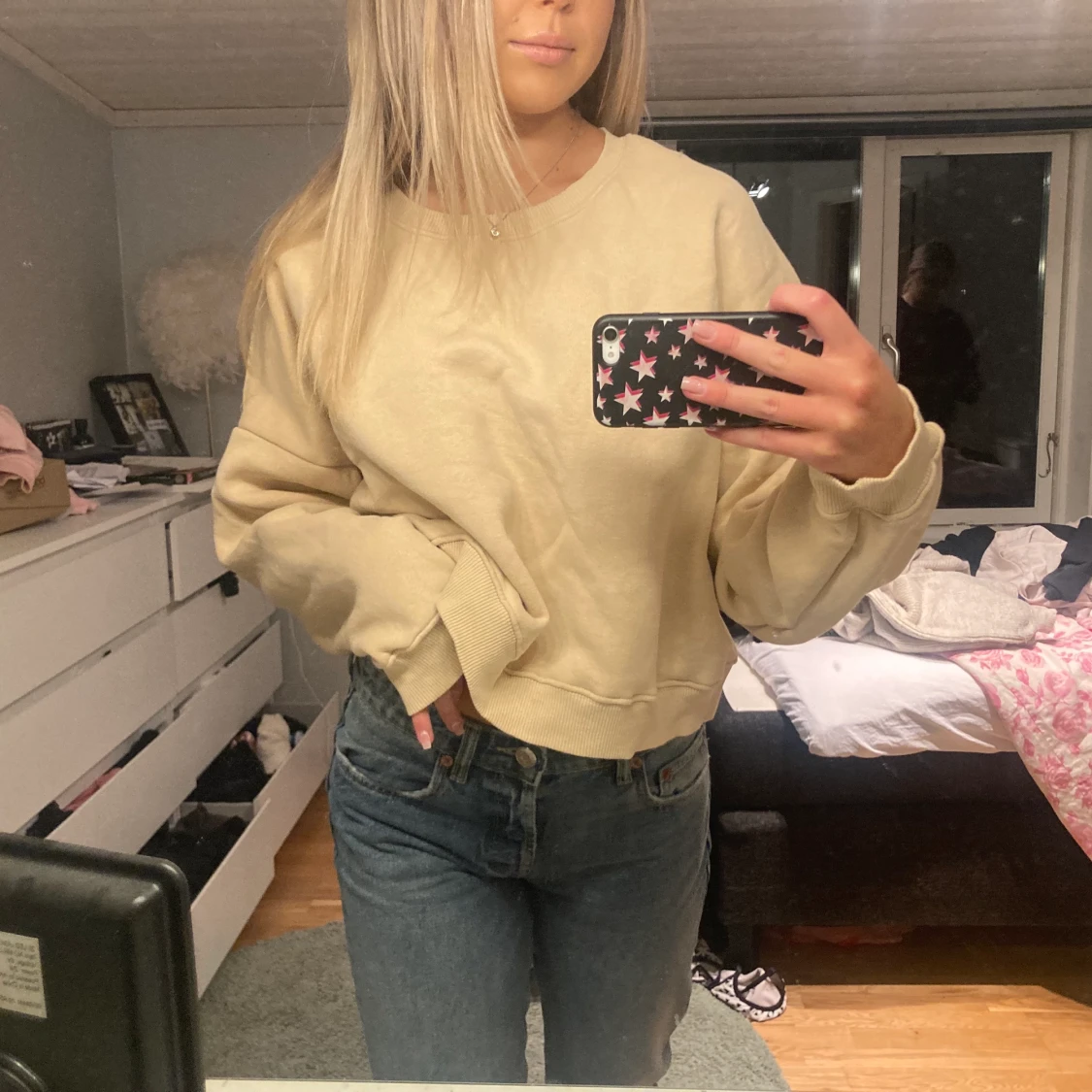 Beige sweatshirt  - 90