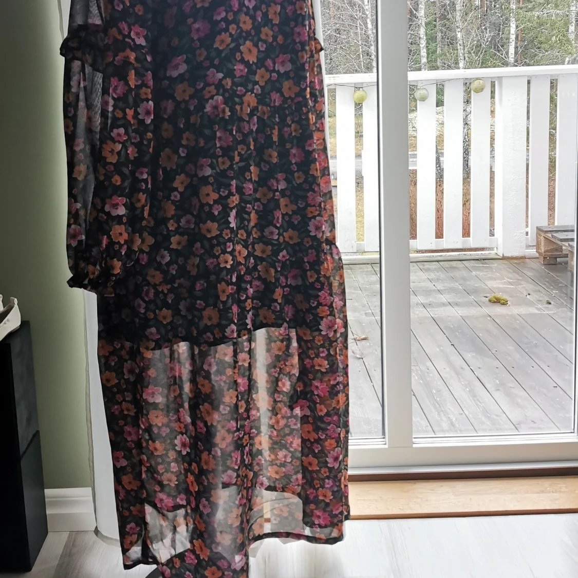 Blommig klänning - 91